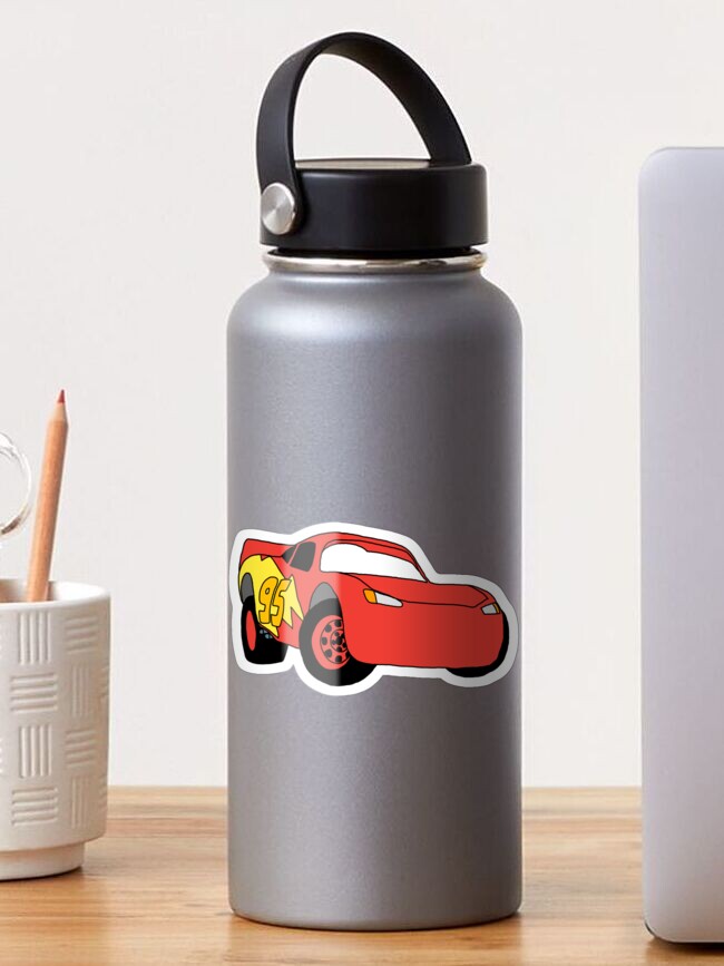 Cars Lightning McQueen Mater kids flip top water bottle disney – Happy at  Home Creations