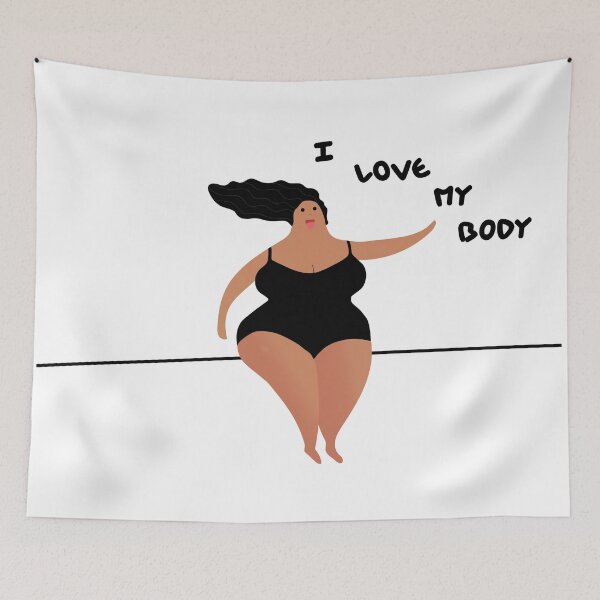 Item preview, I love my body designed and sold by ariaarti.