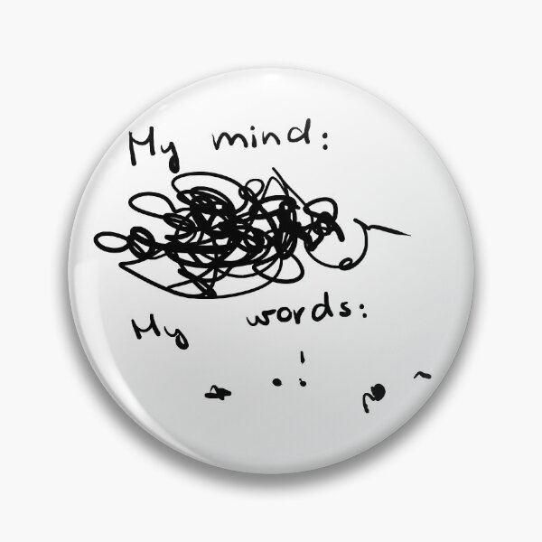 Item preview, Mind vs words designed and sold by Chino20.