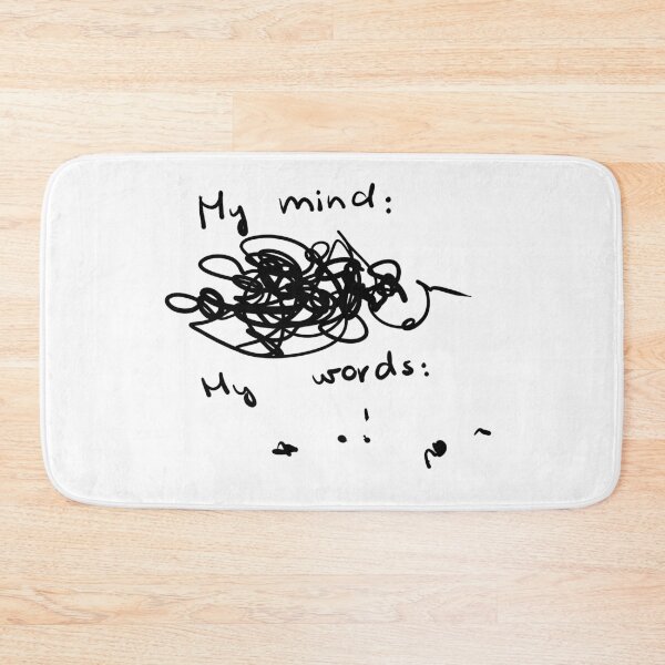 Item preview, Mind vs words designed and sold by Chino20.