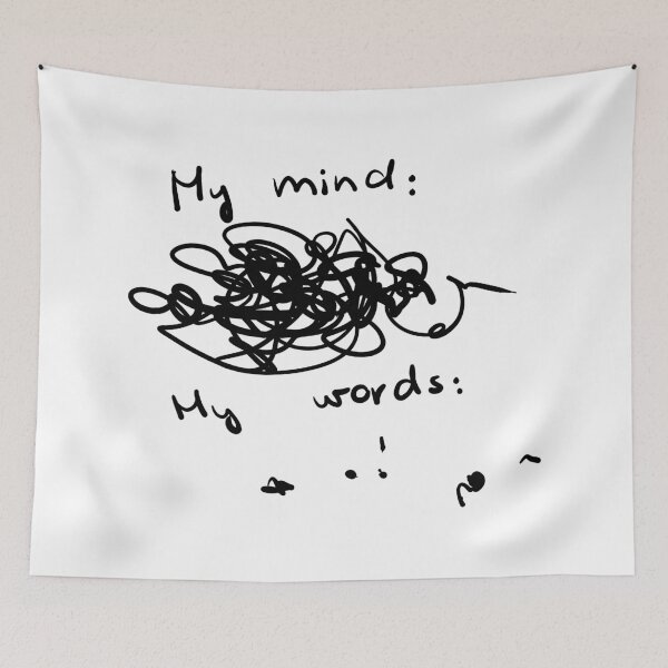 Item preview, Mind vs words designed and sold by Chino20.