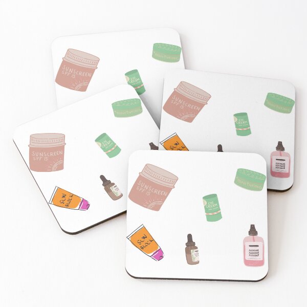 Item preview, sunscreen and skincare and beauty and aesthetic pack designed and sold by SpicyCherrys.