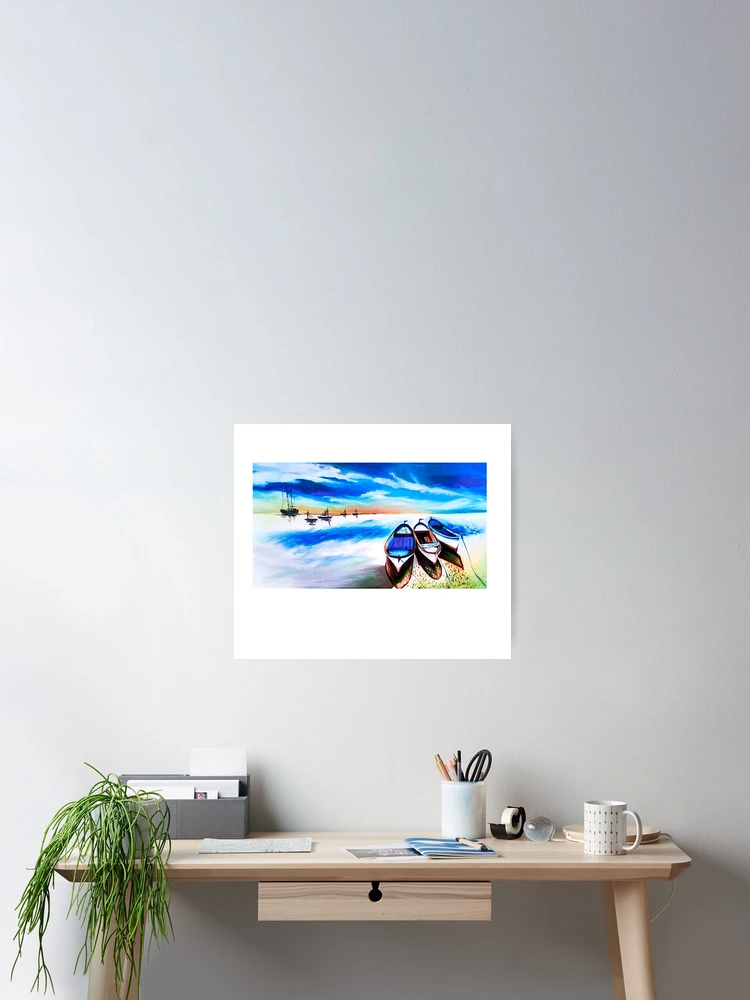 Thumbnail 2 of 3, Poster, LANDSCAPE designed and sold by camilaameri.