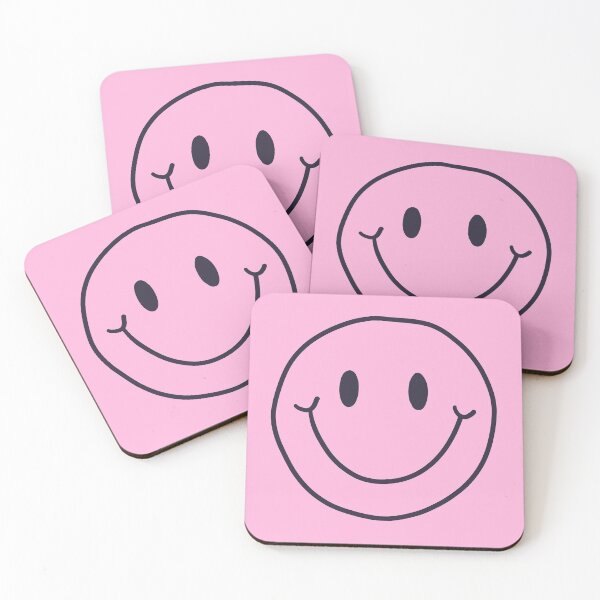 Item preview, Pastel Pink Smiling Face  designed and sold by illhustration.