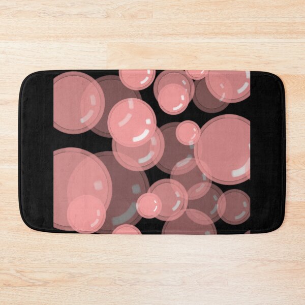 Item preview, Pink Bubbles // Black  designed and sold by Grafititee.