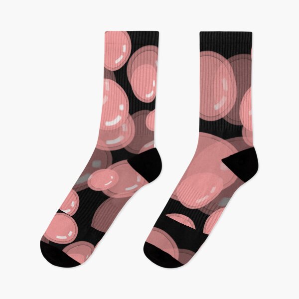 Item preview, Pink Bubbles // Black  designed and sold by Grafititee.