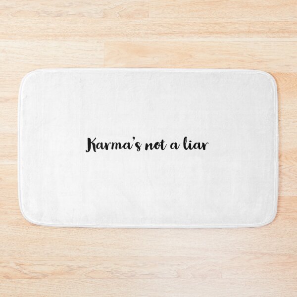 Item preview, Karma's not a liar sticker  designed and sold by Dailyartsie.
