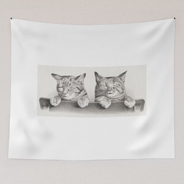 Item preview, Gatos gemelos por Thomas Hunter Famous Art Painitng designed and sold by conceptDVS.