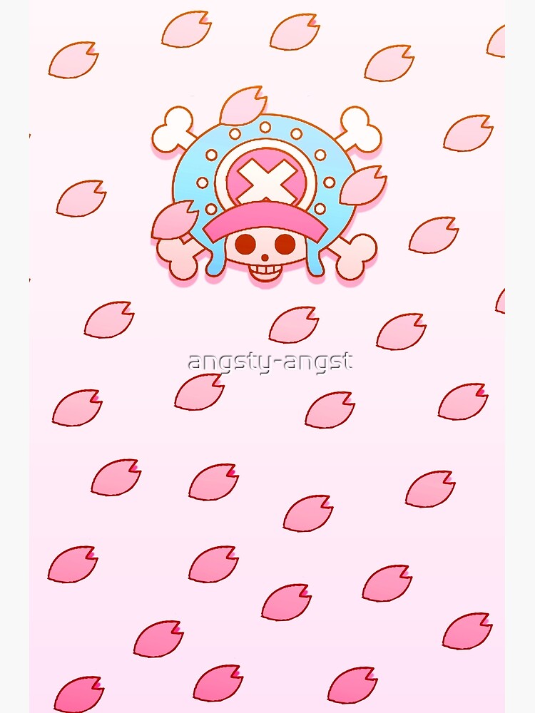 ONE PIECE! TONY TONY Chopper Flag! Sakura blossoms