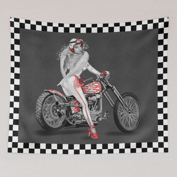 Item preview, Biker Angel designed and sold by Eva Nev.