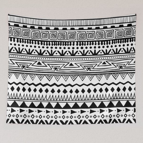 Item preview, Mayan Aztec Indian Tribal Ethnic Pattern designed and sold by Vector Scout Lab.