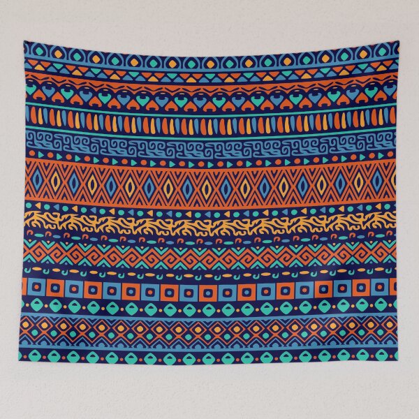 Item preview, Mayan Aztec Indian Tribal Ethnic Pattern designed and sold by Vector Scout Lab.