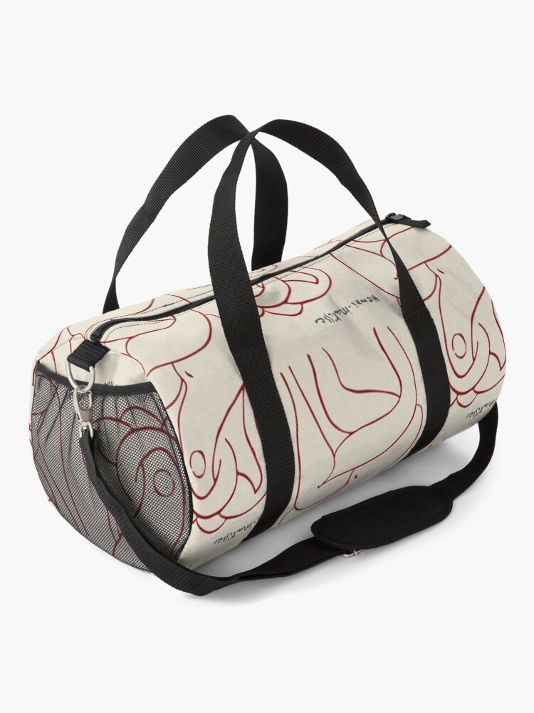 Alternate view of Henri Matisse - The Entwined Lovers 1948 Artwork Reproduction Duffle Bag