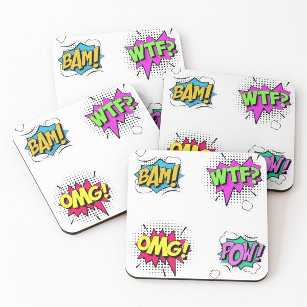 Item preview, BAM! WTF? OMG! POW! Comics Bubble  designed and sold by LEMALLE.
