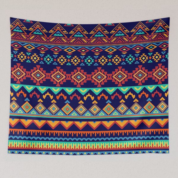 Item preview, Mayan Aztec Indian Tribal Ethnic Pattern designed and sold by Vector Scout Lab.