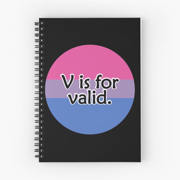 Item preview, Copy of V is for VALID (Bisexual/Biromantic) designed and sold by QueerShop.