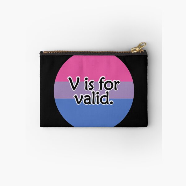 Item preview, Copy of V is for VALID (Bisexual/Biromantic) designed and sold by QueerShop.