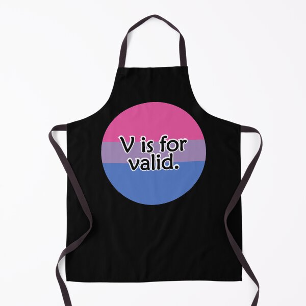 Item preview, Copy of V is for VALID (Bisexual/Biromantic) designed and sold by QueerShop.