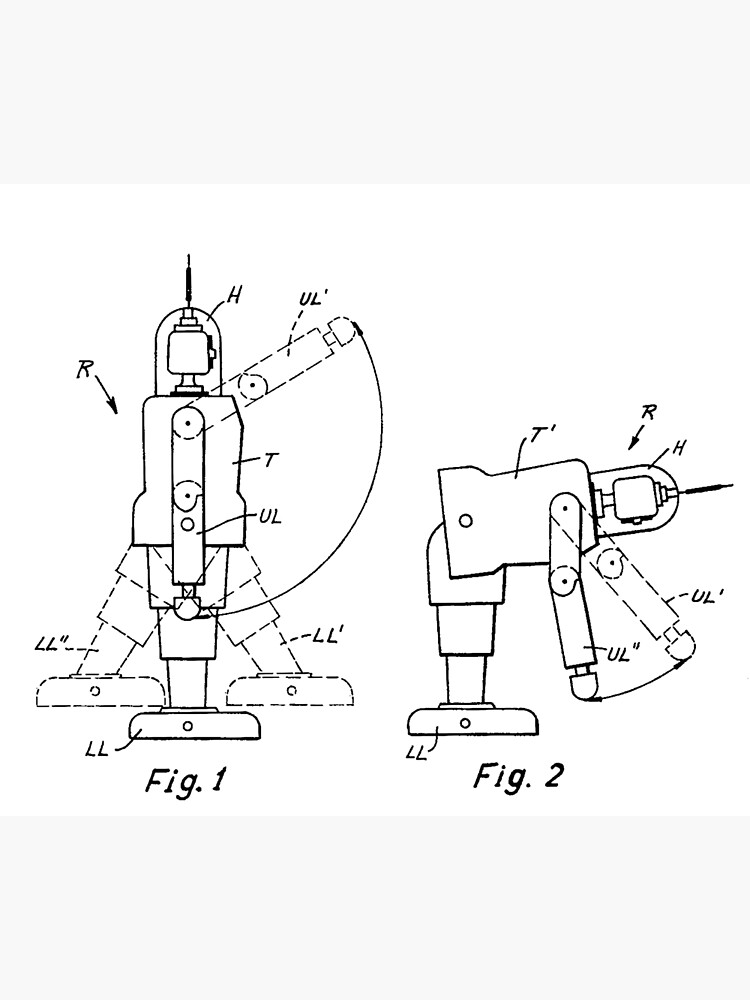 "Bendy Toy Robot " Poster by hokumandhooey Redbubble