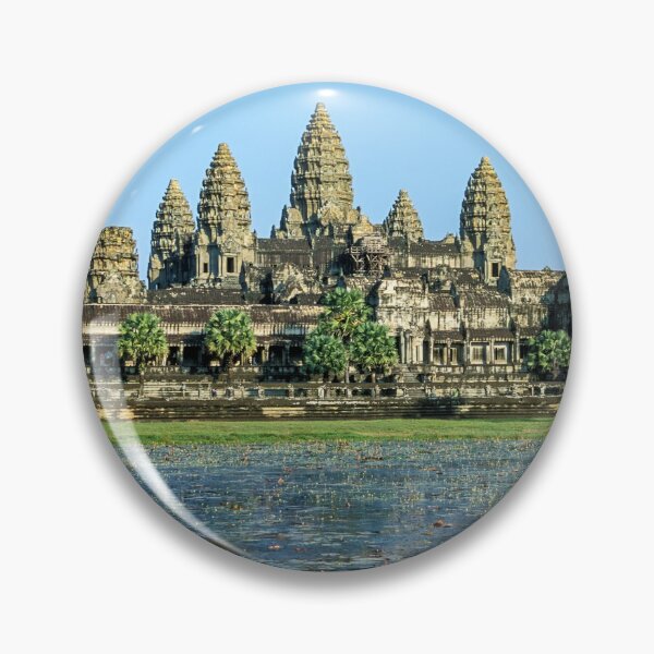Item preview, Angkor Wat and its reflection in the lake - Cambodia designed and sold by Ulysse Pixel.