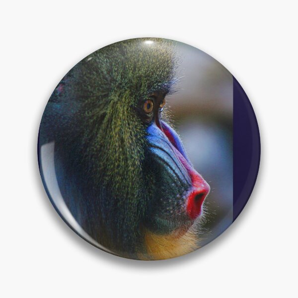 Item preview, Colorful Mandrill Profile designed and sold by thedvguy.