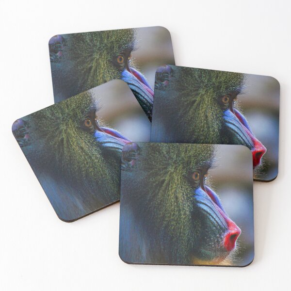 Item preview, Colorful Mandrill Profile designed and sold by thedvguy.