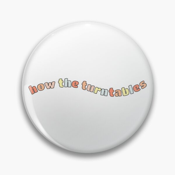 Item preview, How the Turntables Multicolored designed and sold by letteringolivia.