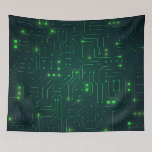 Item preview, Amazing Neon Circuit Board designed and sold by Vector Scout Lab.