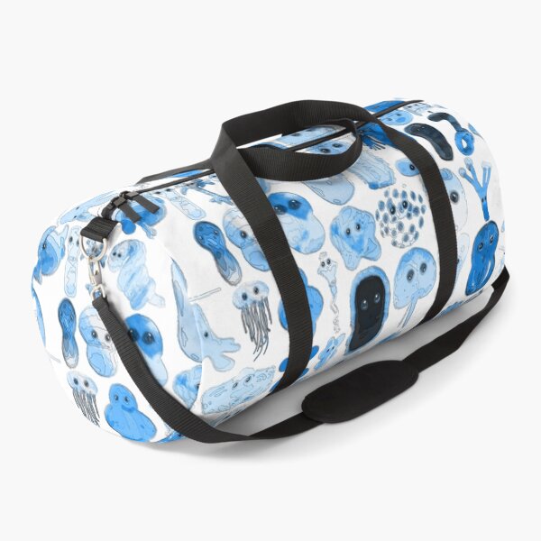 Item preview, Blue Rainbow microbes designed and sold by HeckaDoodleDo.