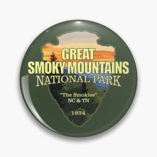 Item preview, Great Smoky Mountains National Park (arrowhead) designed and sold by curranmorgan.
