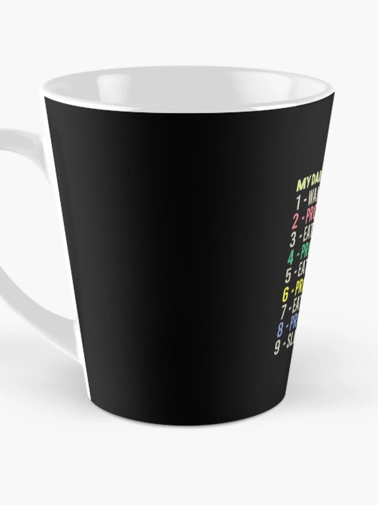 Thumbnail 3 of 4, Coffee Mug, My Daily Routine, Programming, Funny Cool Developer Daily Routine designed and sold by awesomedraw.