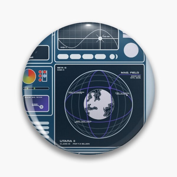 Item preview, Blue Starship Console designed and sold by SleekUI.