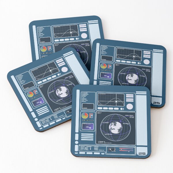 Item preview, Blue Starship Console designed and sold by SleekUI.