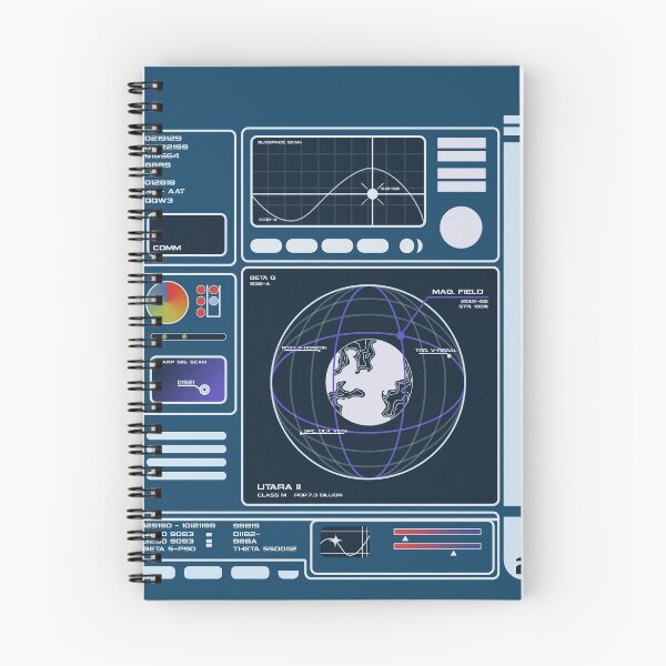Item preview, Blue Starship Console designed and sold by SleekUI.