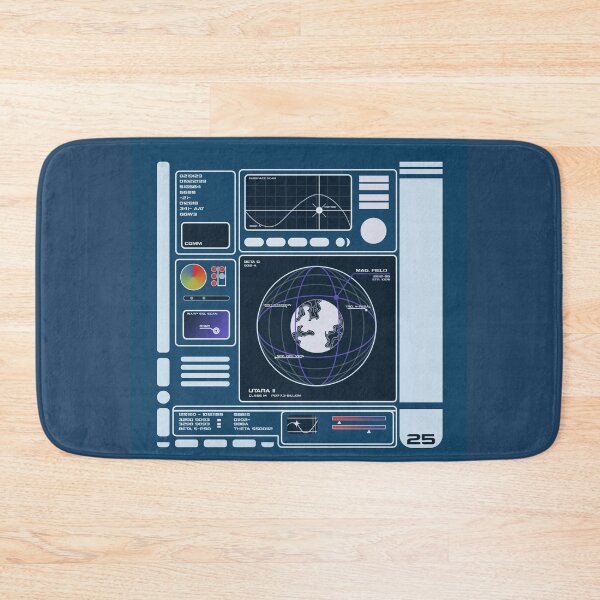 Item preview, Blue Starship Console designed and sold by SleekUI.