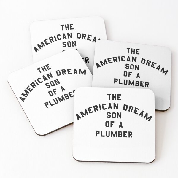 Item preview, The American Dream Son Of A Plumber designed and sold by DreamerFORreal.