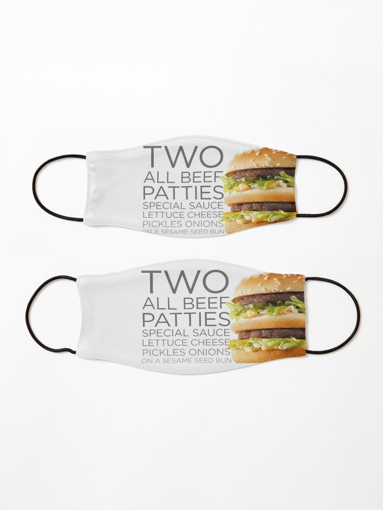 BIG MAC - Two All Beef Patties Special Sauce Lettuce Cheese Pickles Onions  on a Sesame Seed Bun  Poster for Sale by Meltissa