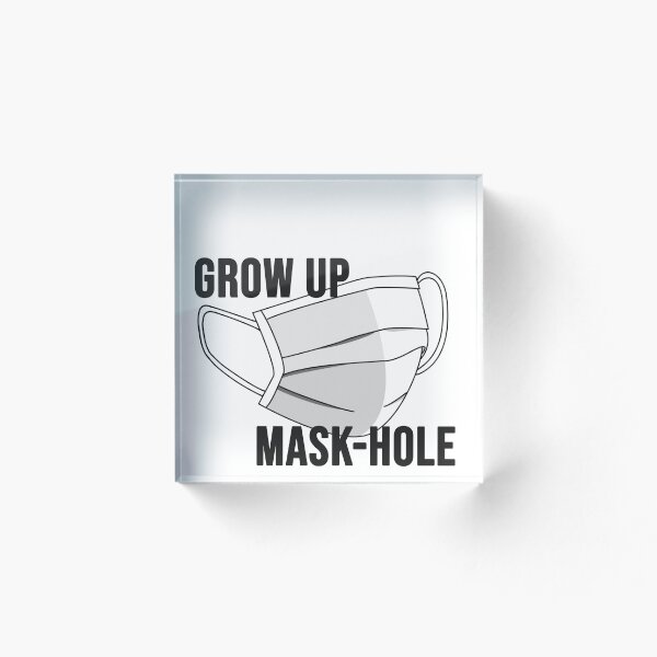 Aperçu de l'œuvre Grandir masque-trou créée et vendue par SamLynskey.