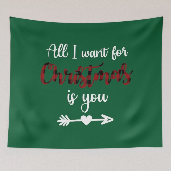 Item preview, All I want for Christmas is You R Checker RB designed and sold by REApparelCo.