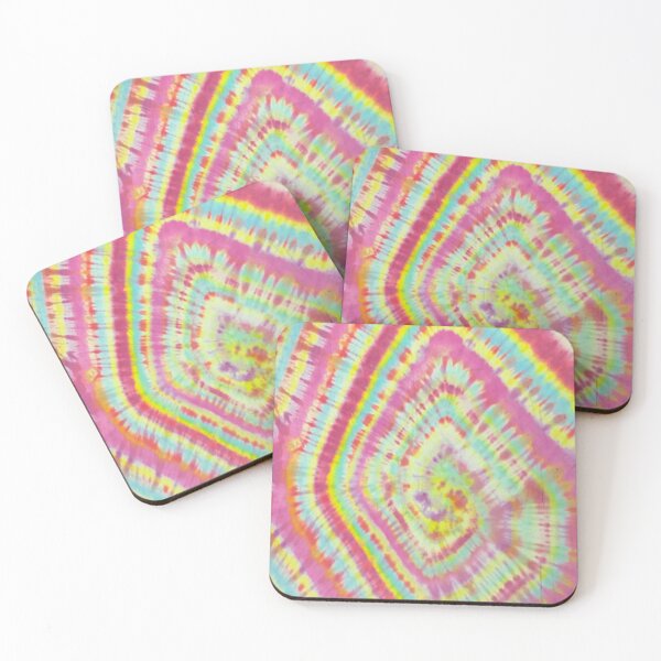 Item preview, Pink, Purple, Blue and Yellow Spiral Tie Dye Design designed and sold by Andrew Morrell.