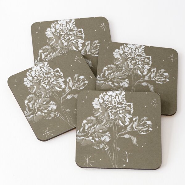 Item preview, Moonlit Carnations designed and sold by ARI -.