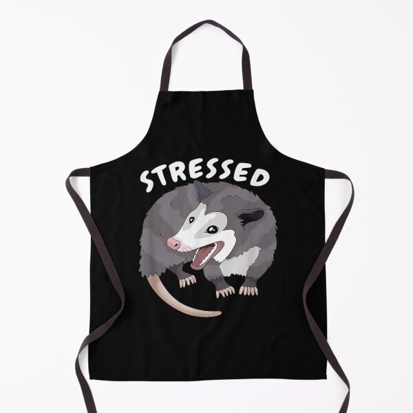 Item preview, Funny Stressed Possum Trash Opossum Introvert Meme designed and sold by JanelAmico.