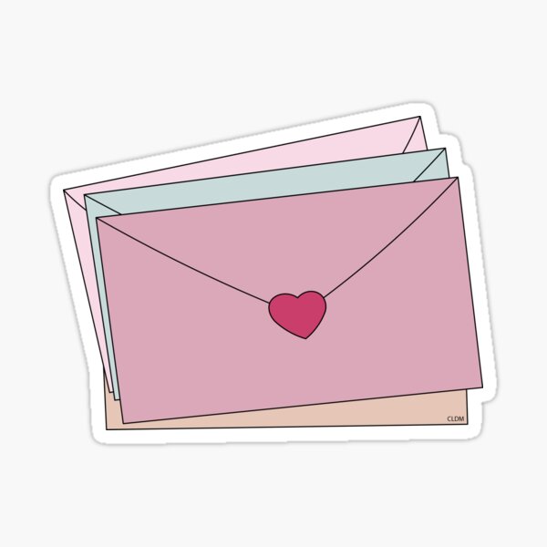 love letters Sticker