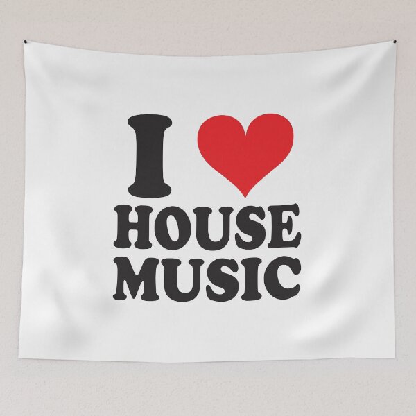 Item preview, I Love House Music designed and sold by DJDamski.