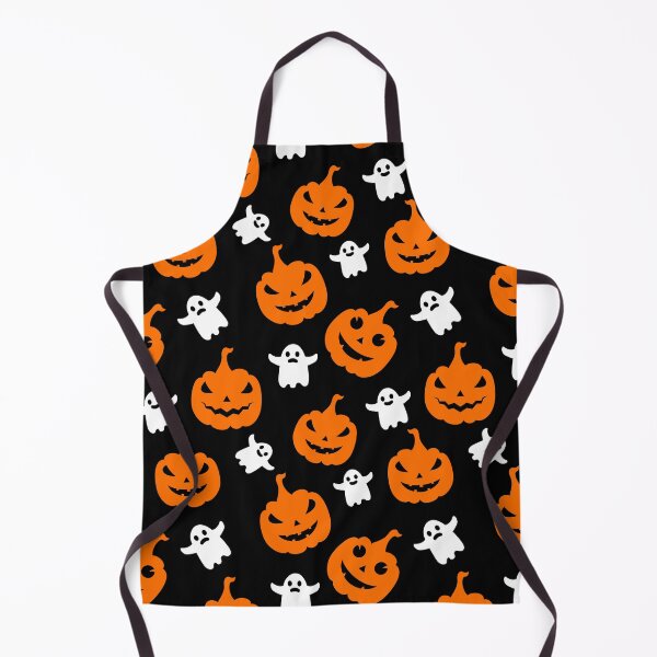 Item preview, Halloween Pumpkins and Cute Ghosts Pattern designed and sold by mrhighsky.