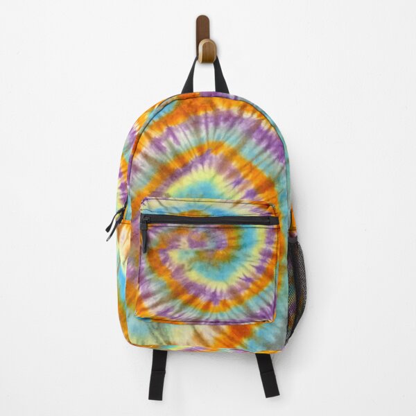 Item preview, Orange, Purple, Blue and Yellow 4 Spiral Tie Dye Design designed and sold by Andrew Morrell.