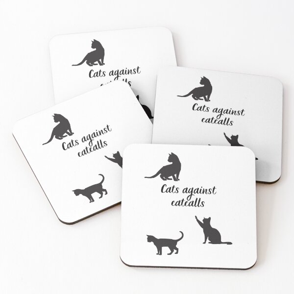 Item preview, cats against catcalls designed and sold by littlehapa.