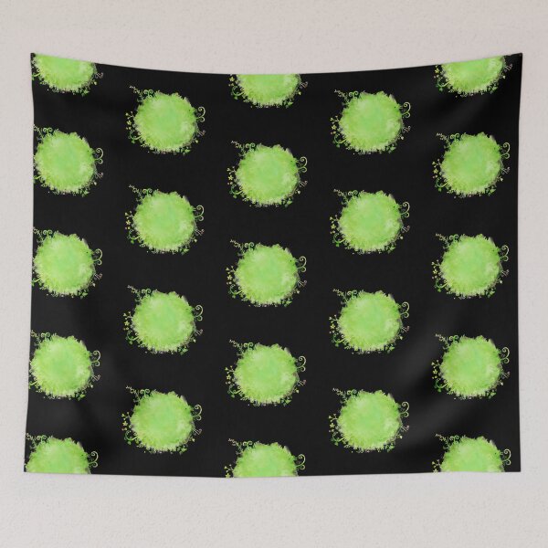 Item preview, Green floristic abstraction designed and sold by MisoraA.