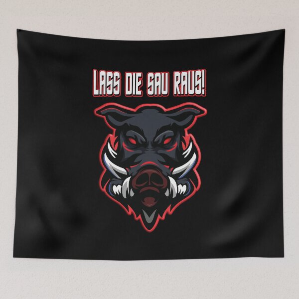 Item preview, Wild boar party Let the pig out! gift designed and sold by Macphisto Shirts.