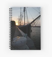 Falie at Sunset Spiral Notebook
